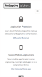 Mobile Screenshot of preemptive.com
